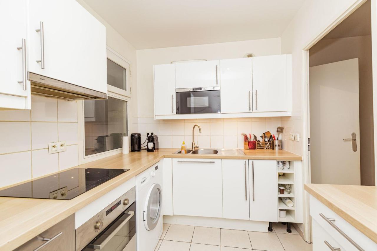 Bright 68 M2 Apartment Near The Stade De France Aubervilliers Bagian luar foto